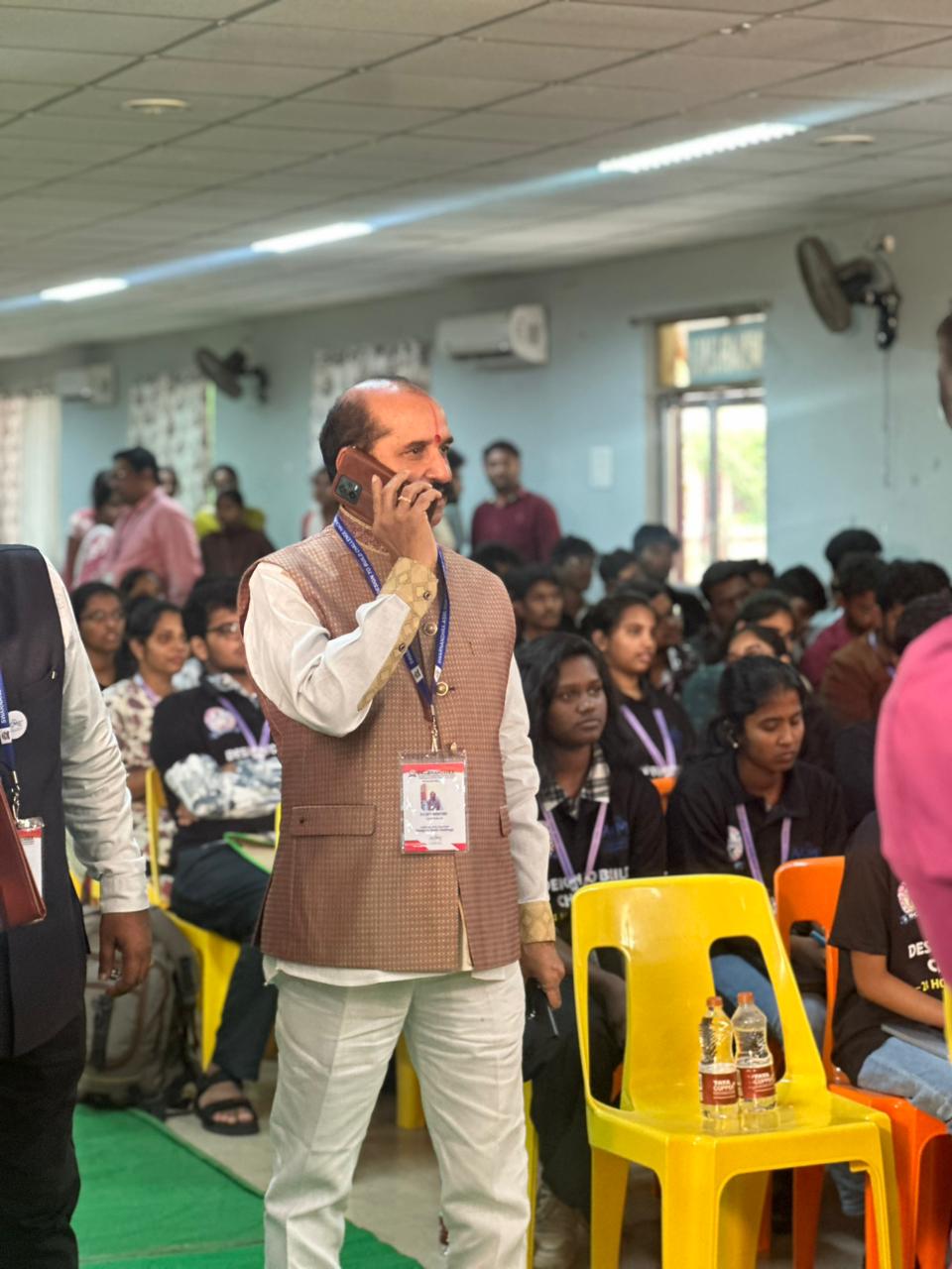 The Design to Build Engineering Challenge, a 24-hour National Innovation Hackathon, was successfully conducted and inspired by the visit of Sr.Kondaveeti Satyanarayana Garu, Chairman of Swarnandhra College of Engineering and Technology.