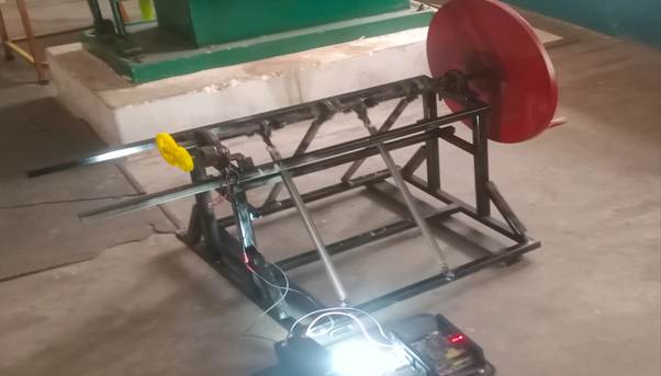 Flywheel Spring Machine